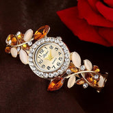 Trendy Diamond Colorful Crystal Women's Bracelet Watch - Show Gadgets